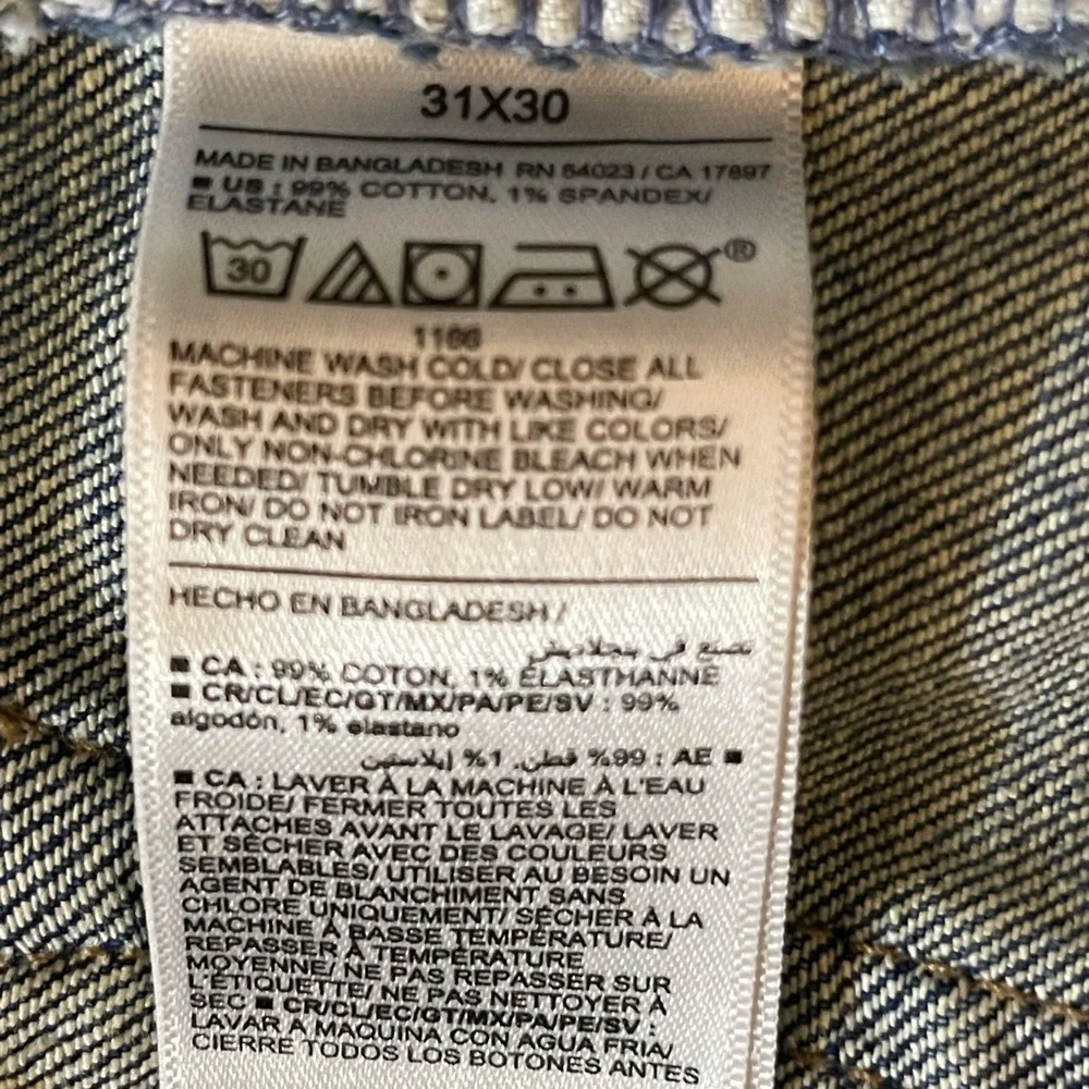 Old Navy Slim Straight Light Wash Men's Jeans 31x30